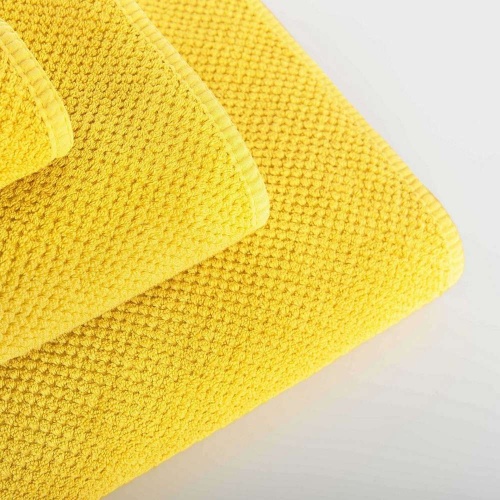 Полотенце махровое Graccioza BEE WAFFLE MUSTARD желтое 70x140 Артикул: 80894 Silk-Dreams фото 3