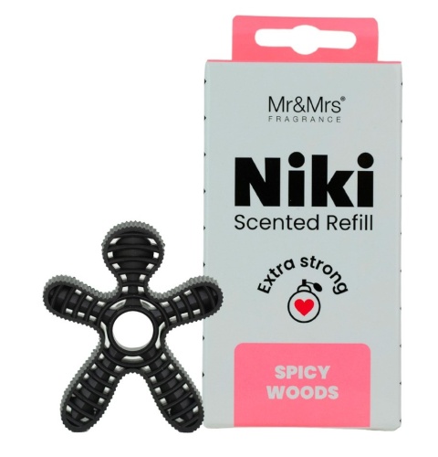 Сменный блок ароматизатора Mr&Mrs NIKI SPICY WOODS Пряное дерево Артикул: 25712 Silk-Dreams