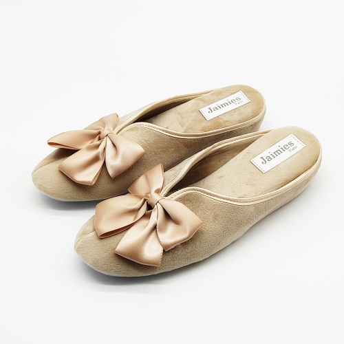 Тапочки Jaimies NATHALIE mule classic mink бежевые фото 2