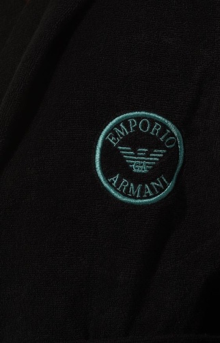 Халат мужской Emporio Armani FRANZ black черный фото 2