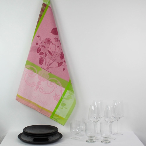 Полотенце Garnier-Thiebaut FRAISIER ROSE 56х77 Артикул: 79914 Silk-Dreams фото 2