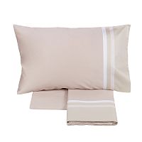 Постельное белье Fazzini KUBRIC 60 rosa/torrone розовое Евро