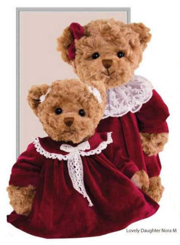 Мягкая игрушка Bukowski LOVELY DAUGHTER NORA 40 см Артикул: 94033 Silk-Dreams