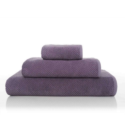 Полотенце махровое Graccioza BEE WAFFLE LAVANDER сиреневое 70x140 Артикул: 80891 Silk-Dreams