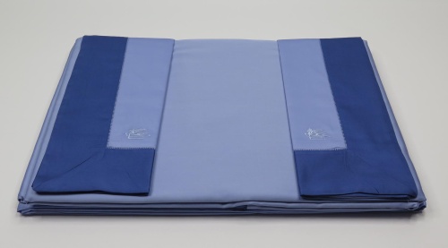 Постельное белье Etro NEW DALE 9258 261 blue синий Евро Артикул: 70024 Silk-Dreams фото 2