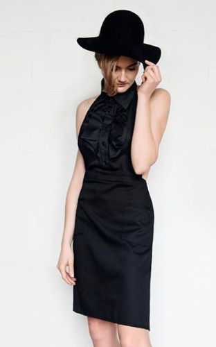 Фартук Ugi JULIA BLACK Артикул: 91135 Silk-Dreams