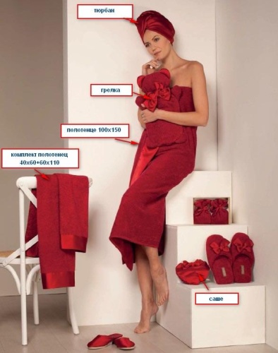 Саше Luna di Giorno RASO 2602 красное 849 Артикул: 92499 Silk-Dreams