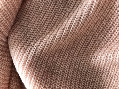 Плед Biederlack PASTEL GRADIENT (729071) Rose Mesh Knit 130х170 Артикул: 79224 Silk-Dreams фото 3