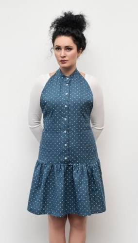 Фартук Ugi AMELIA BLUE Артикул: 91141 Silk-Dreams