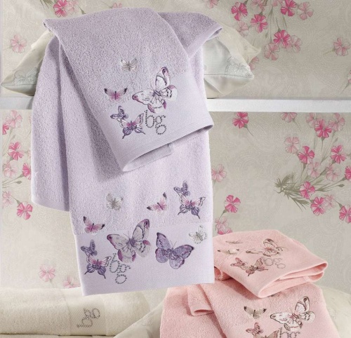 Полотенце махровое Blugirl CASTADIVA 20 cipria розовое 100х150 Артикул: 94360 Silk-Dreams фото 2