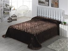 Плед Mora SERENA Н72 33 brown коричневый 220х240